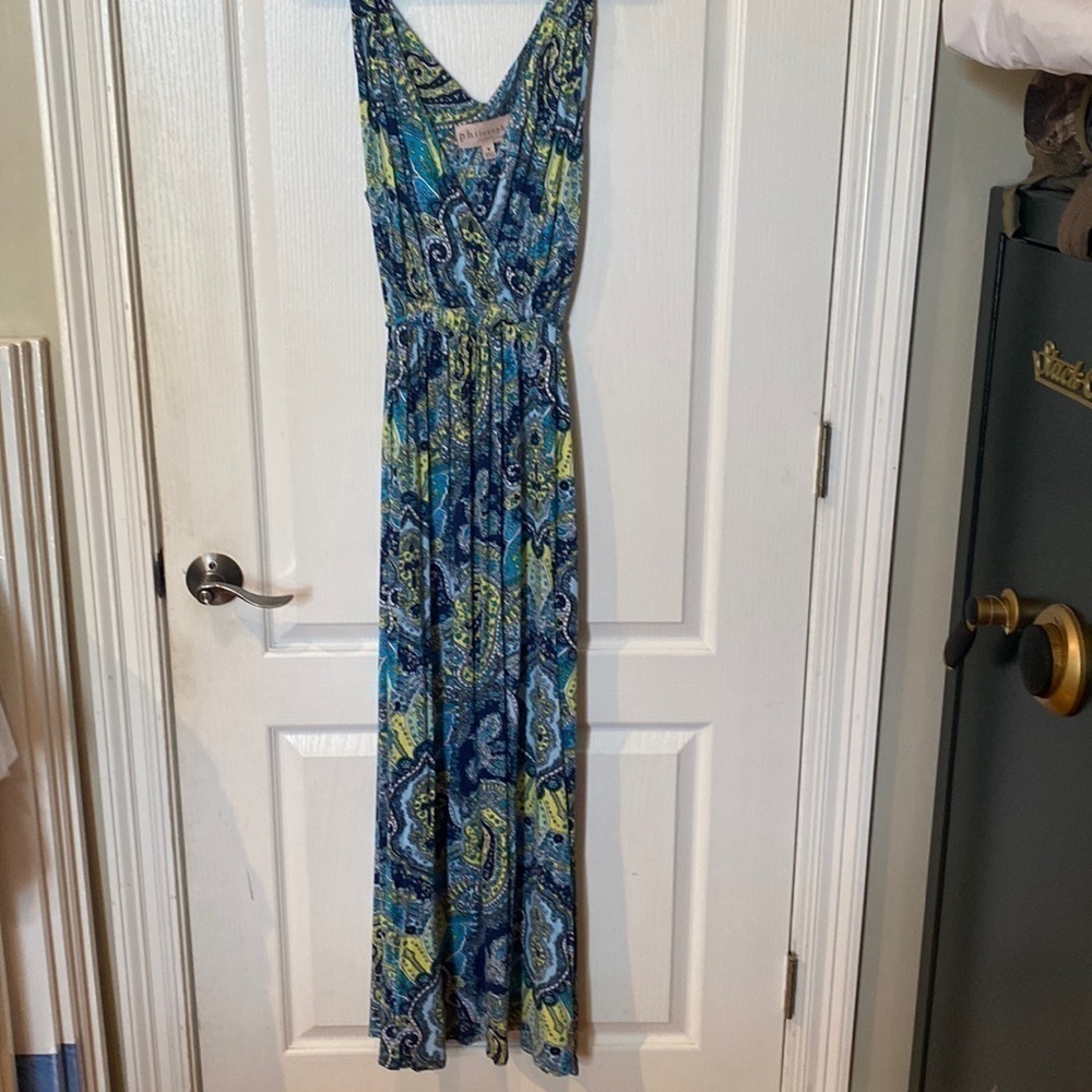 Philosophy size M tieback maxi dress